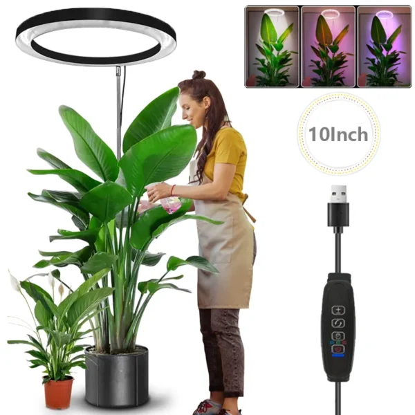 LED Ring Grow Lights